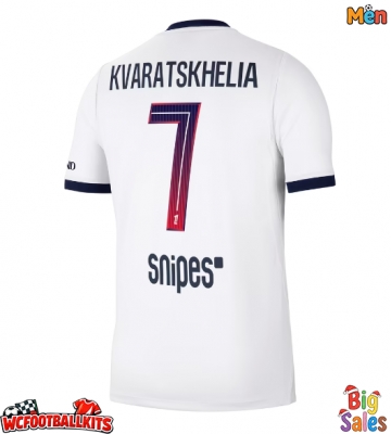 Paris Saint-Germain Khvicha Kvaratskhelia #7 Replica Away Stadium Shirt 2026-27 Short Sleeve